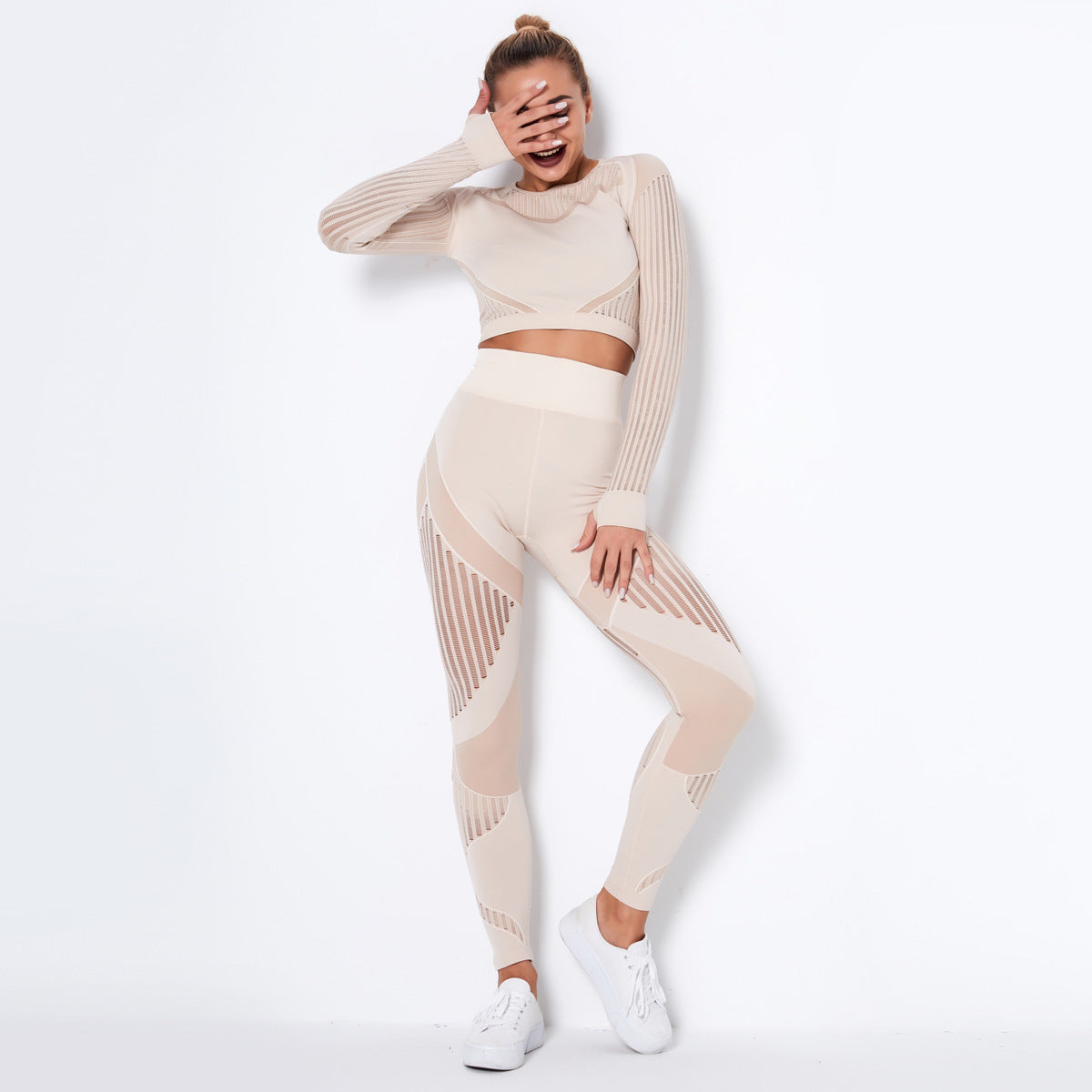 Comfortabele Workout Legging en Top Set