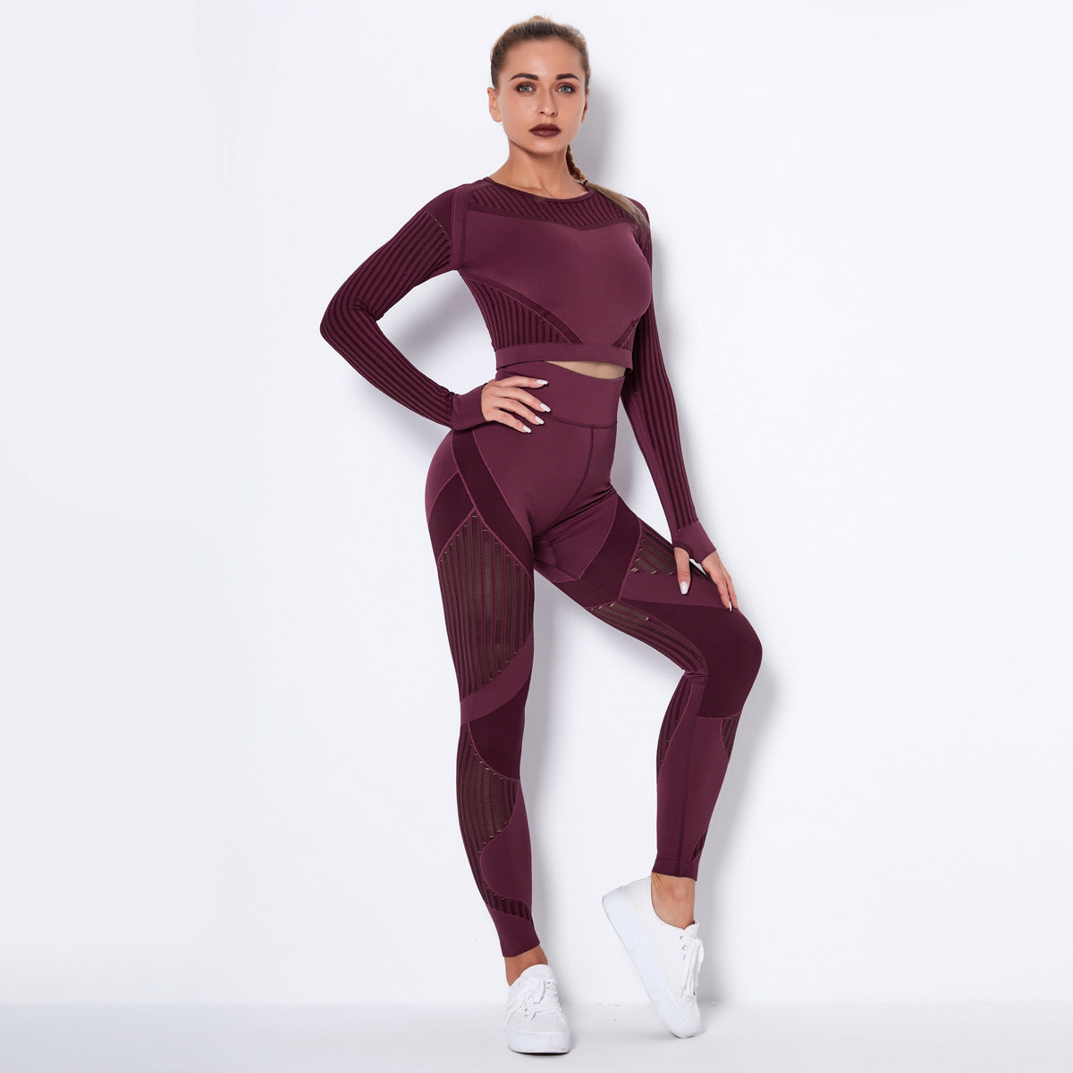 Comfortabele Workout Legging en Top Set