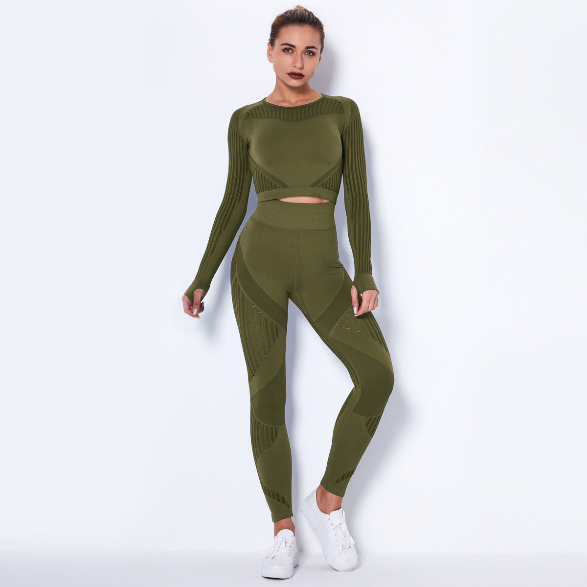 Comfortabele Workout Legging en Top Set
