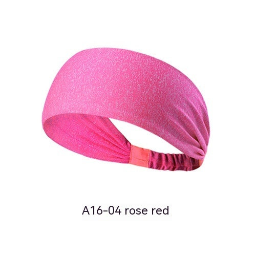 Sneldrogende Antitranspirant zweetband Yoga fitness Haarband voor Vrouwen
