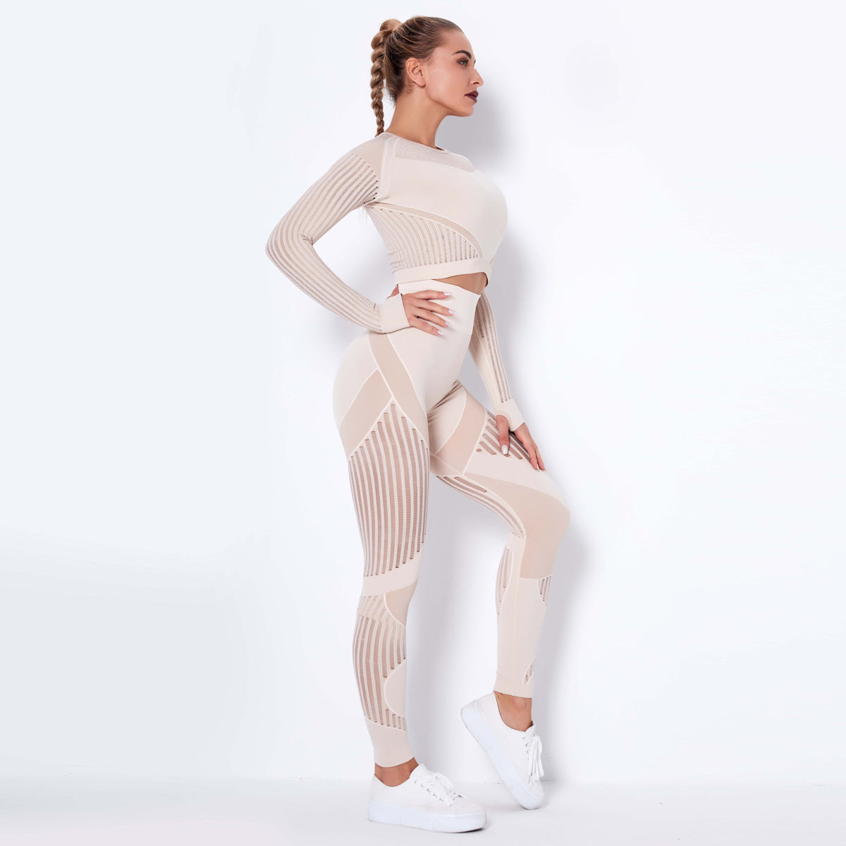 Comfortabele Workout Legging en Top Set