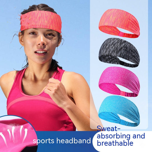 Sneldrogende Antitranspirant zweetband Yoga fitness Haarband voor Vrouwen