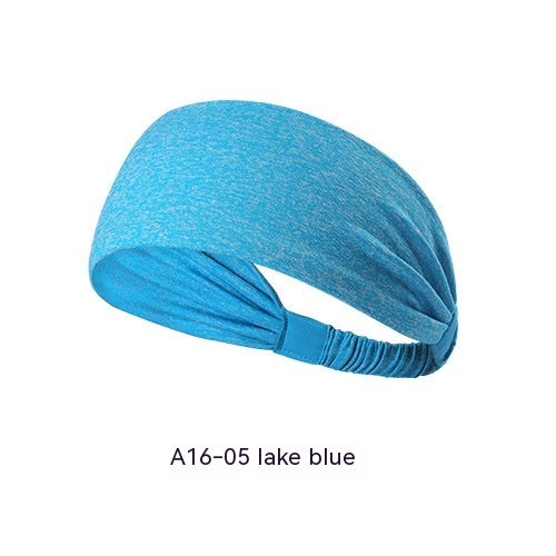 Sneldrogende Antitranspirant zweetband Yoga fitness Haarband voor Vrouwen